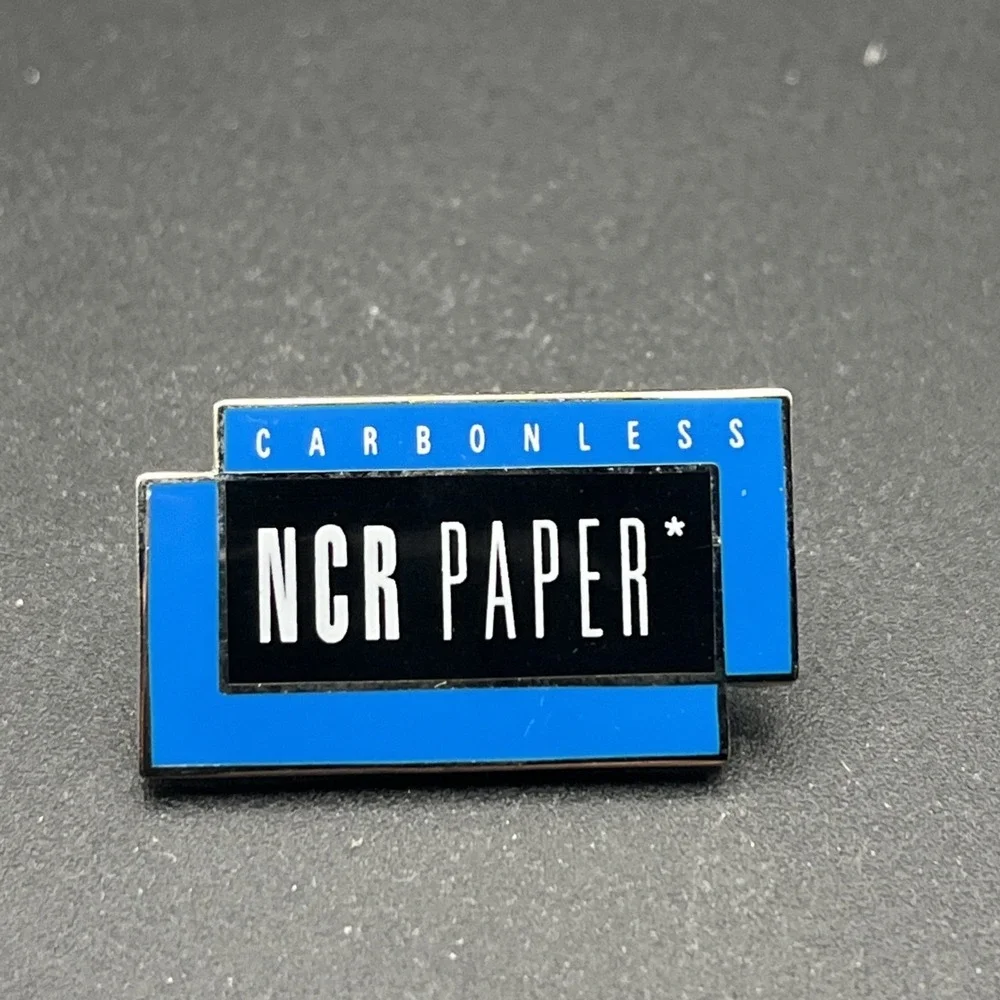 Carbonless NCR Paper Lapel‎ Hat Pin